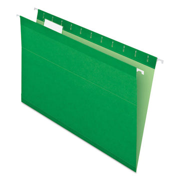 Pendaflex® Colored Reinforced Hanging Folders, Legal Size, 1-5-cut Tab, Bright Green, 25-box freeshipping - TVN Wholesale